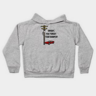 The Office Dwight You Forgot Your Bumper Kids Hoodie